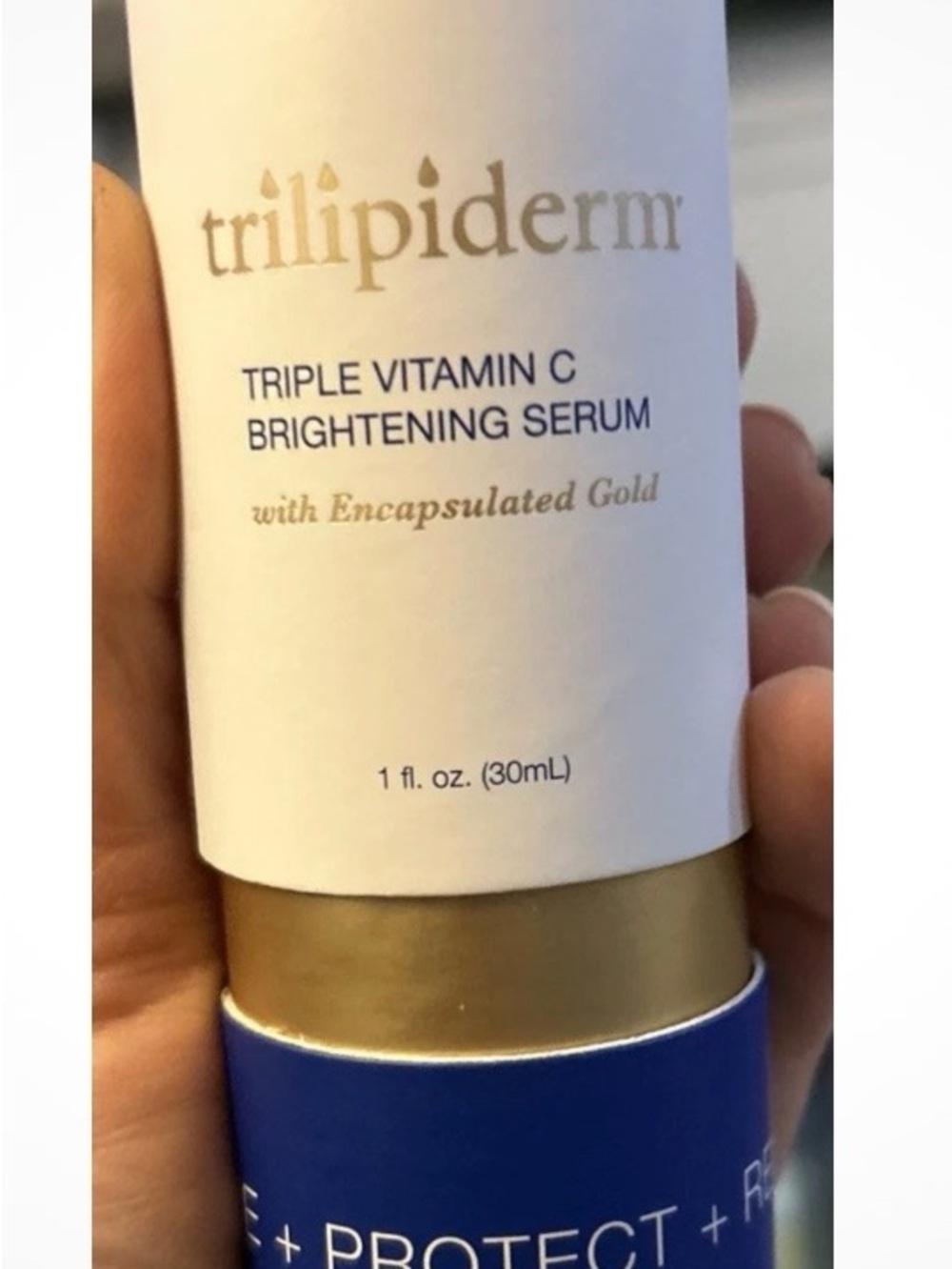 Trilipiderm Triple Vitamin C Brightening Serum — White & Gold